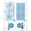 imageVENTURE 4TH Microfiber Beach Towel QuickDry Compact SandFree Absorbent Sandproof and Lightweight  Perfect for Camping Beach and Roadtrips Blue Lagoon Design  35x78 inchesOcean Vibe