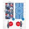 imageVENTURE 4TH Microfiber Beach Towel QuickDry Compact SandFree Absorbent Sandproof and Lightweight  Perfect for Camping Beach and Roadtrips Blue Lagoon Design  35x78 inchesMidnight Bloom